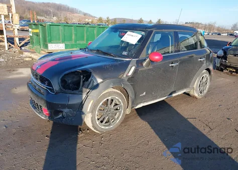 2015 Mini Countryman Cooper S из США, поврежденный, VIN WMWZC5C5XFWP43898